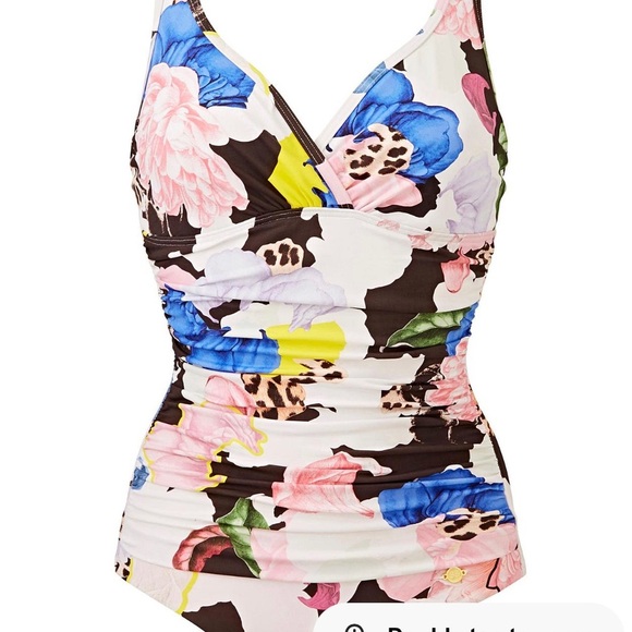 Sunseeker flower bomb underwired swimsuit SZ 10 Cup D Floral - Picture 4 of 8